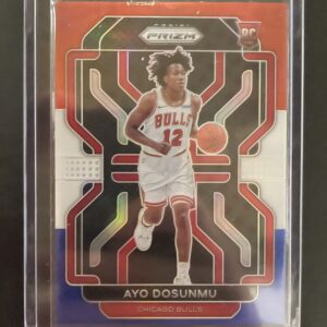 Ayo Dosunmu Prizm Red/White/Blue (RC)