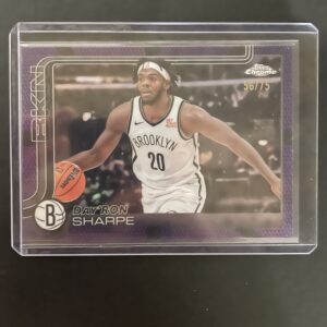 Day’Ron Sharpe Chrome Basketball /75