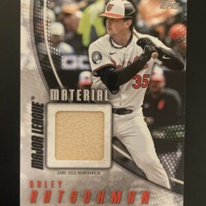 Adley Rutschman Bat Relic
