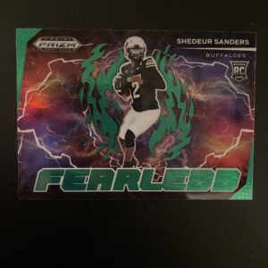 Shedeur Sanders Fearless Green (RC)