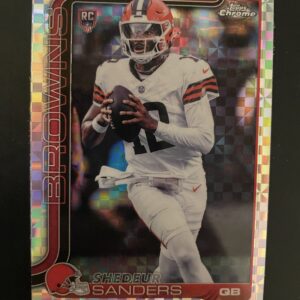 Shedeur Sanders Xfractor (RC)