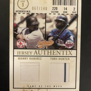 Ramirez/Hunter dual relic /140